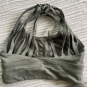 Sage green lulu bra